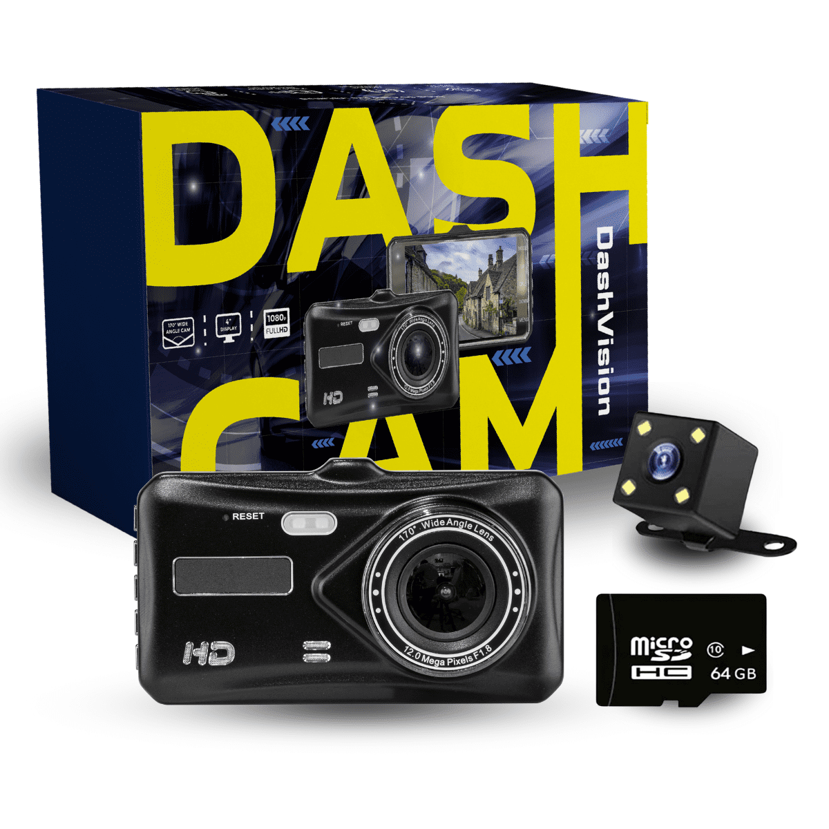 Dashcam Pro (Front & Rear) *Best Seller* JDP5