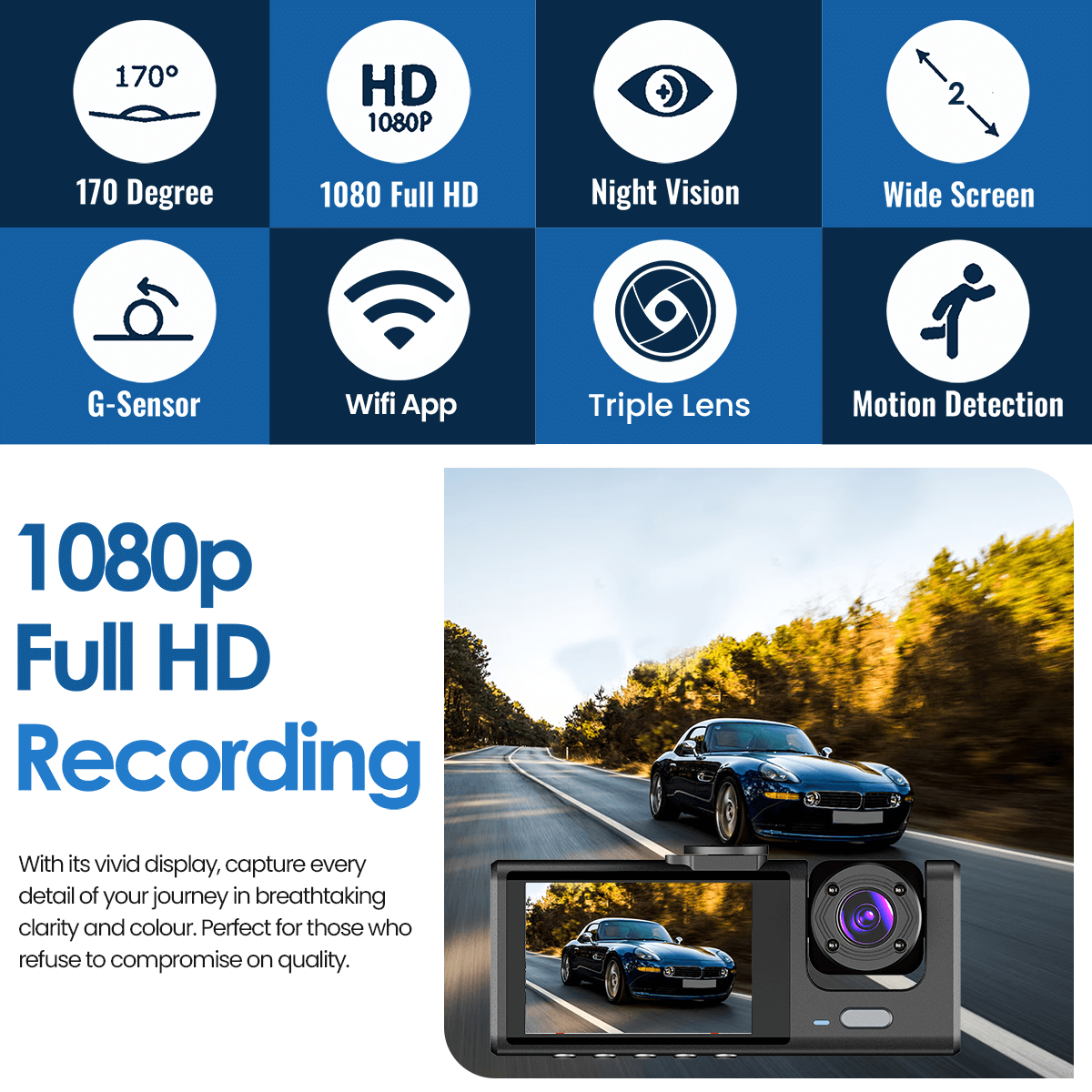 Dashcam Omni JDP6