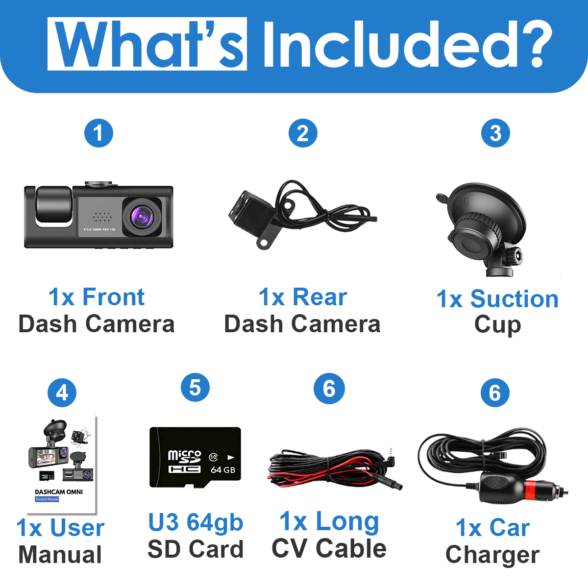 Dashcam Omni JDP6