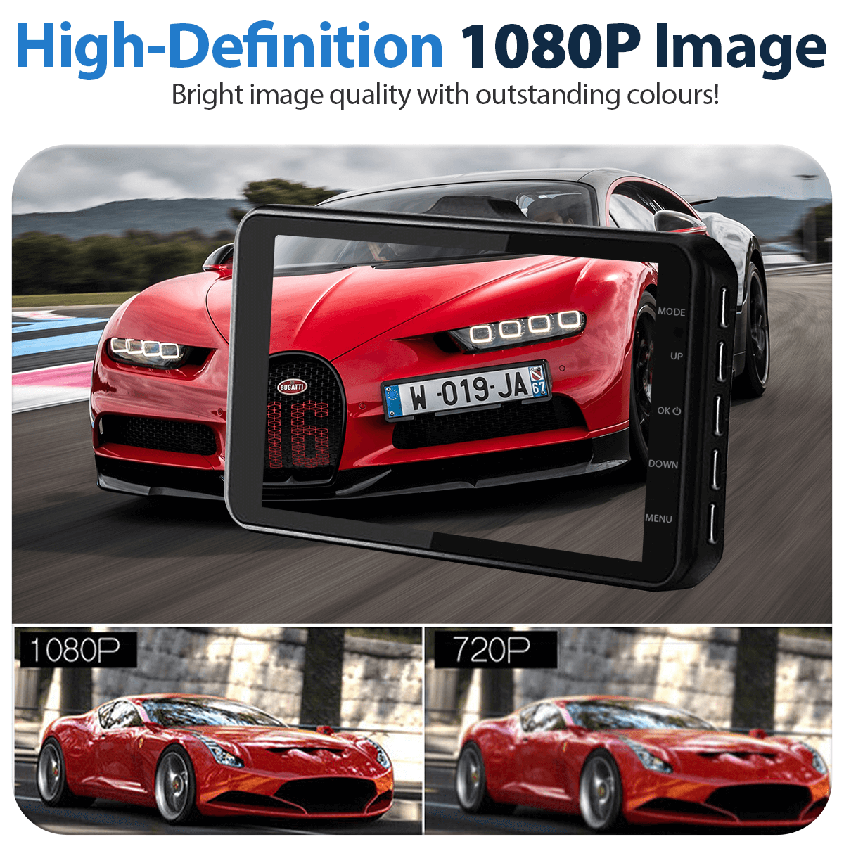 Dashcam Pro (Front & Rear) Free 64GB SD Card