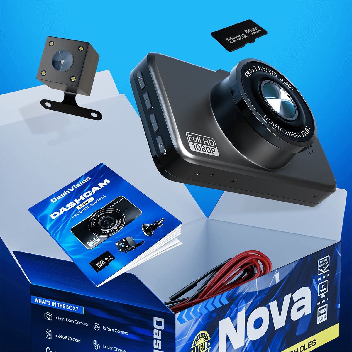 Dash cam Pro New & Improved DP2