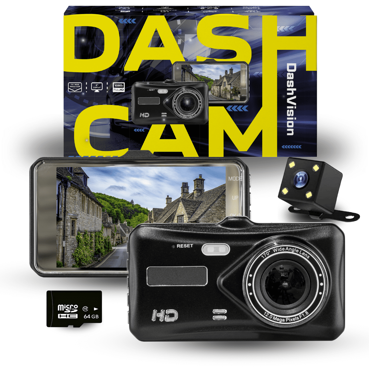 Dashcam Pro (Front & Rear) *Best Seller* JDP7