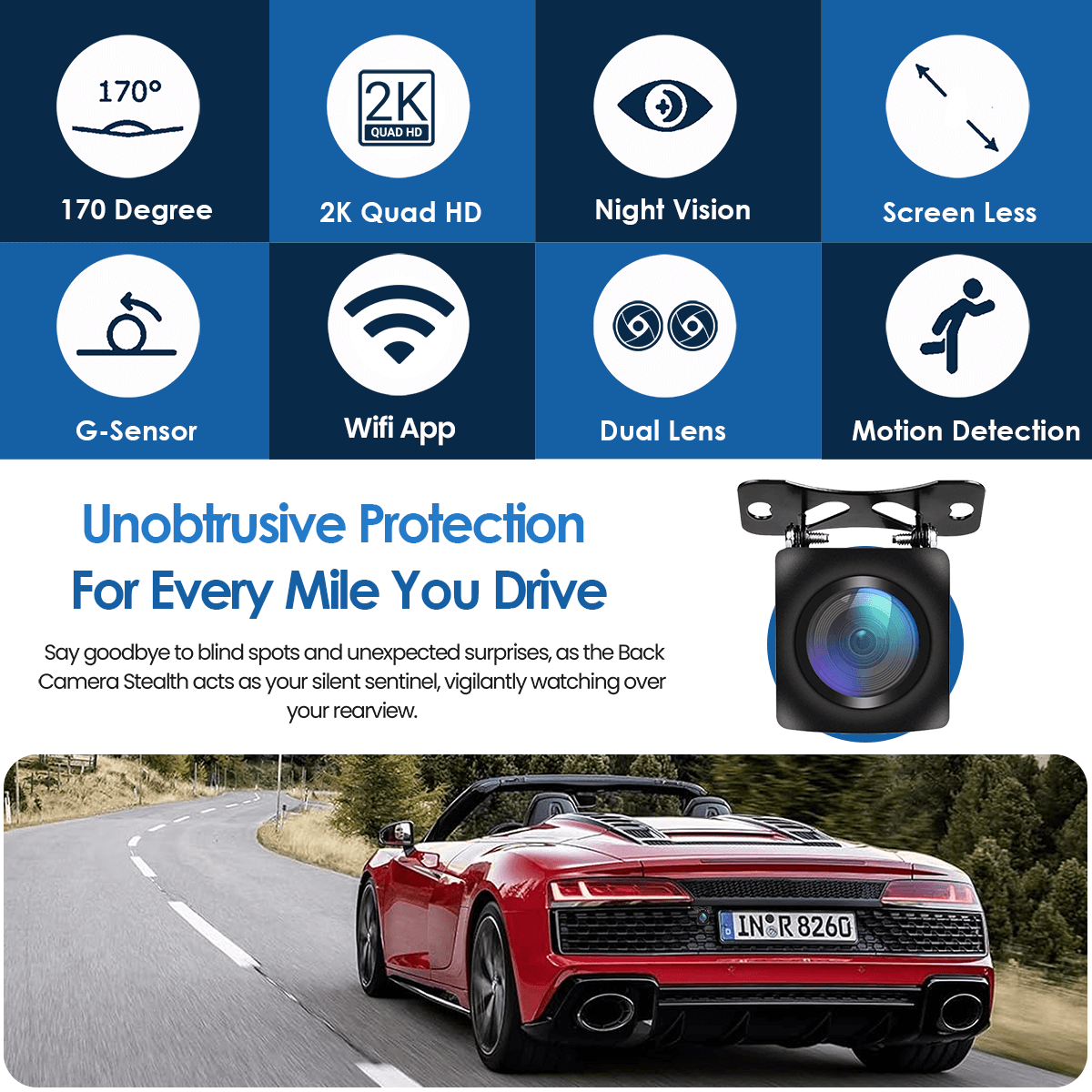 Dashcam Stealth JDP6