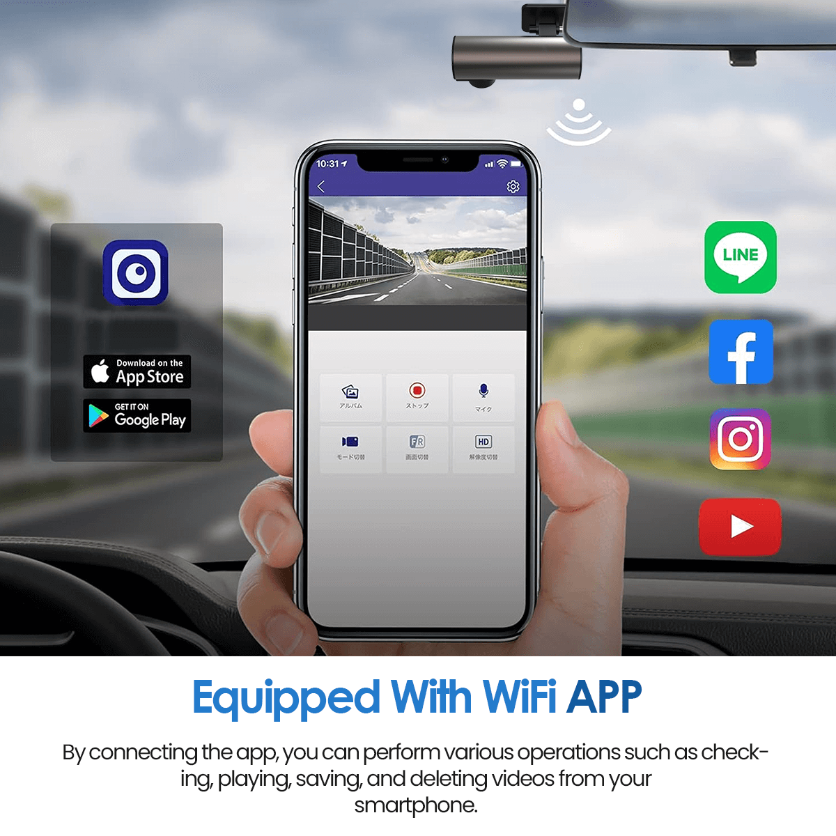 Dashcam Stealth JDP10