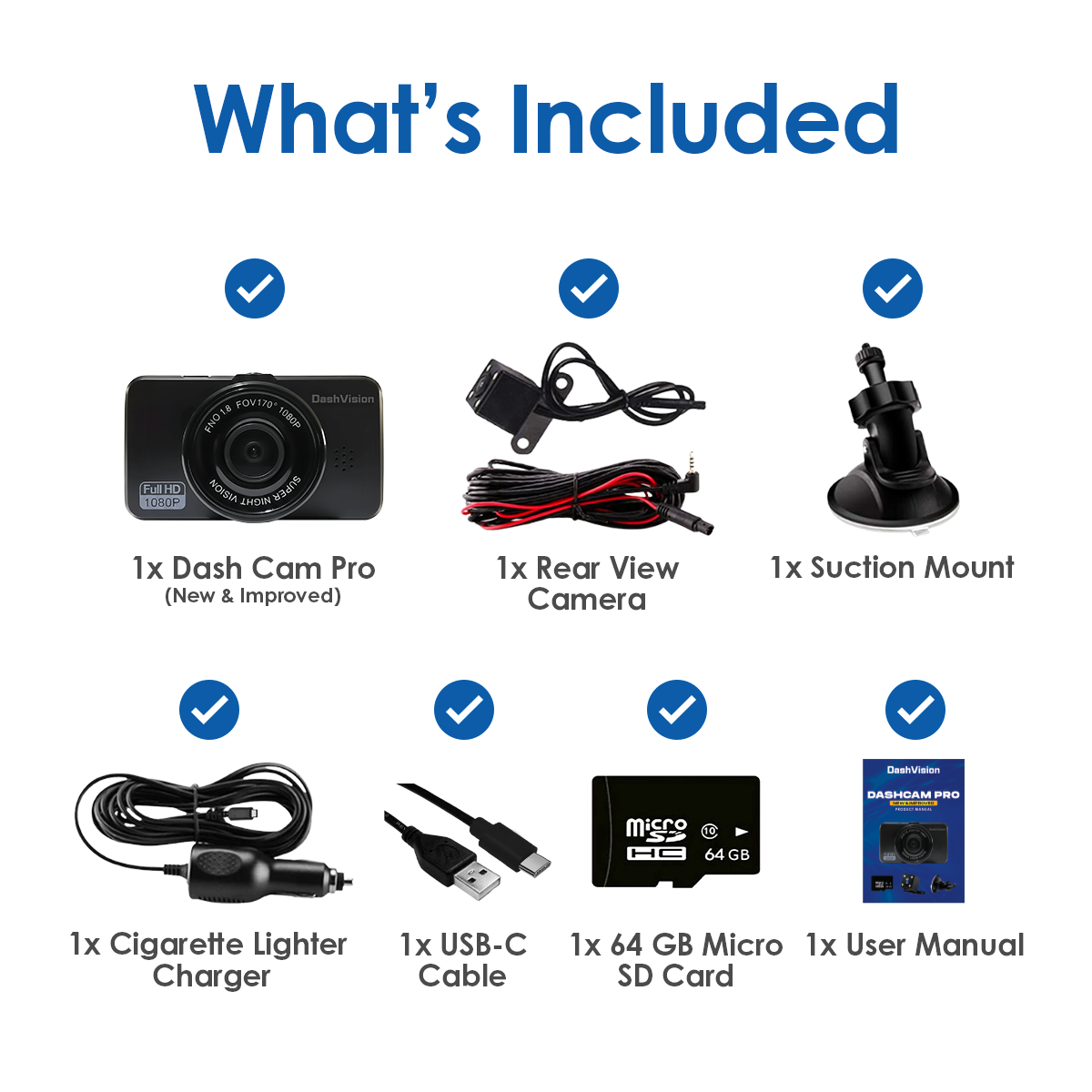 Dash cam Pro New & Improved