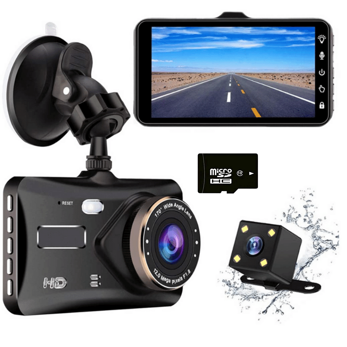 Dashcam Pro (Front & Rear)