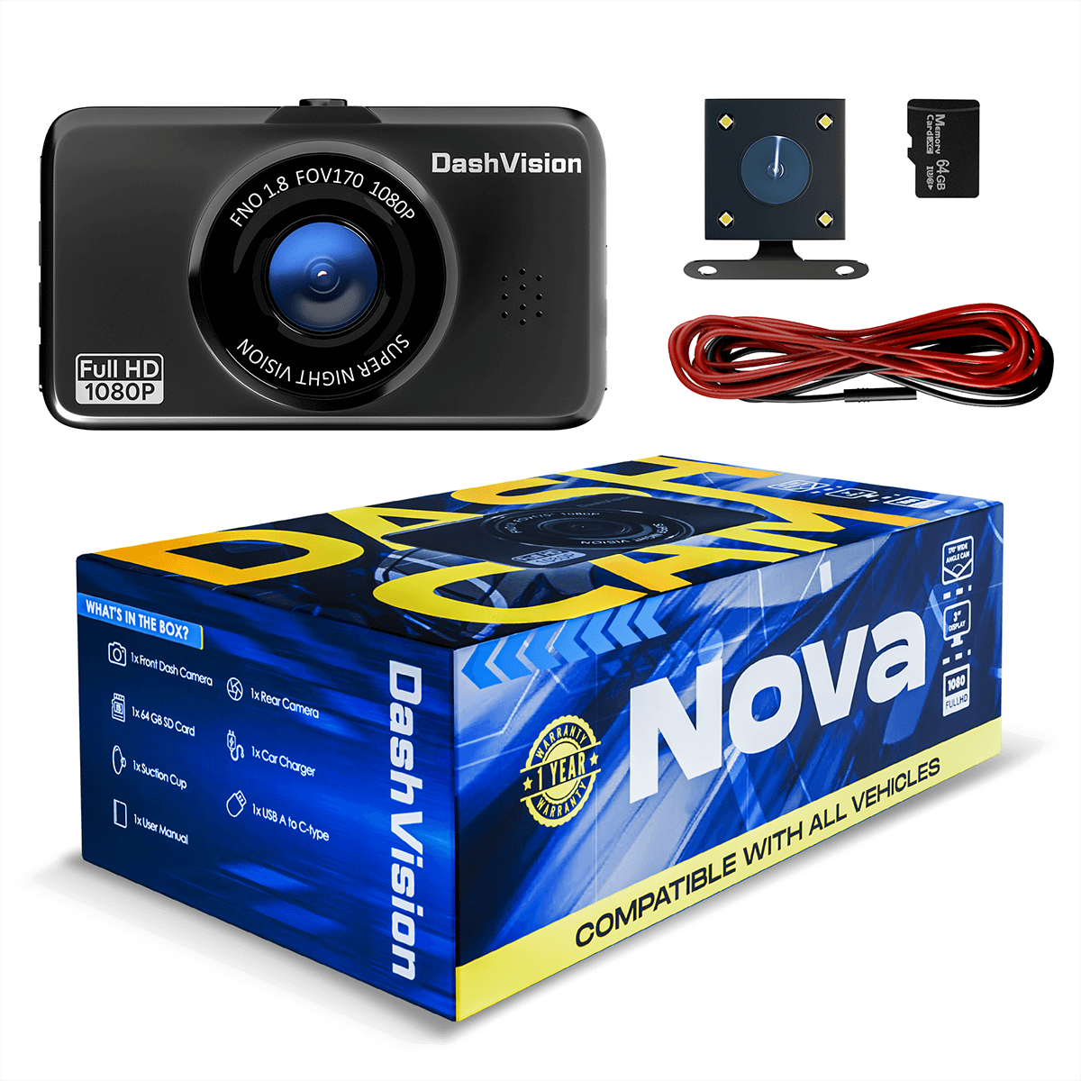 Dash Cam Pro New & Improved DP14