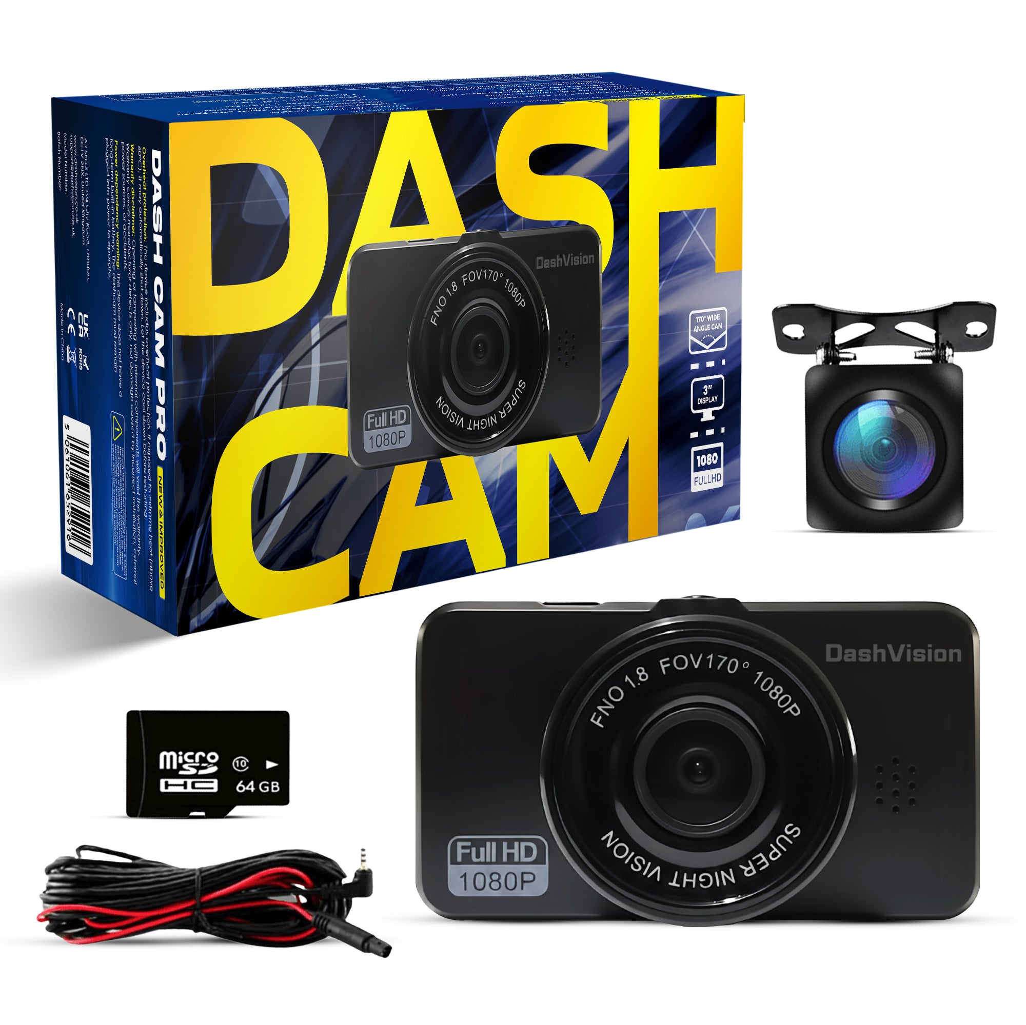 Dash cam Pro New & Improved DP11