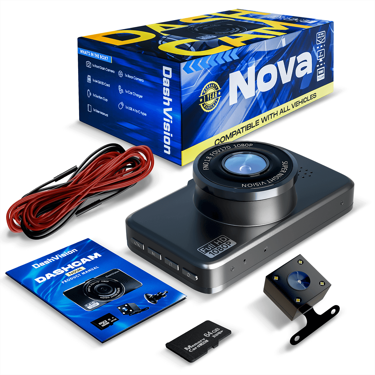 Dash Cam Pro New & Improved DP13
