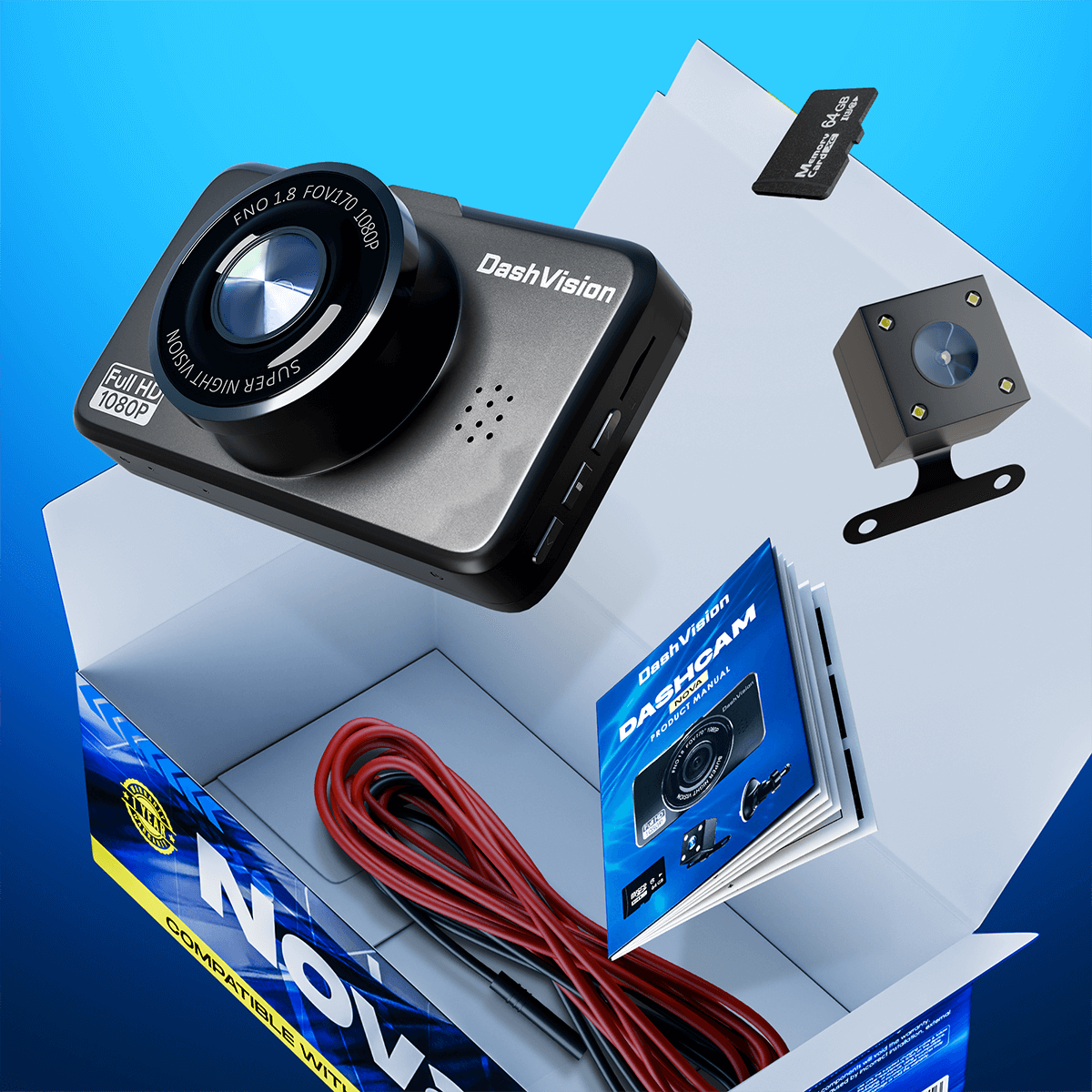 Dash cam Pro New & Improved DP1
