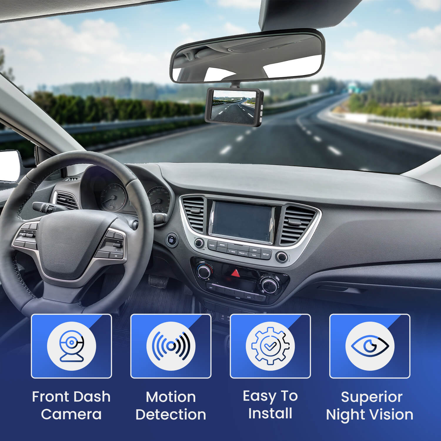 Dashcam Lite (Front Only) | DashVision DP8
